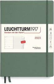 Купить Еженедельник Leuchtturm1917 на 2023 год с заметками (B5, оливковый) в интернет магазине в Киеве: цены, доставка - интернет магазин Д.Магазин