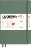 Щотижневик Leuchtturm1917 на 2023 рік із замітками (B5, оливковий)