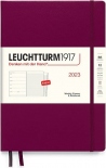 Щотижневик Leuchtturm1917 на 2023 рік із замітками (B5, винний)