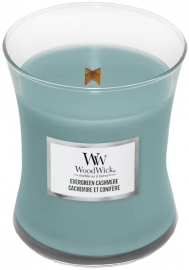 Купить Ароматическая свеча WoodWick Medium Evergreen Cashmere 275 г в интернет магазине в Киеве: цены, доставка - интернет магазин Д.Магазин