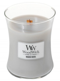 Купить Ароматическая свеча WoodWick Medium Warm Wool 275 г в интернет магазине в Киеве: цены, доставка - интернет магазин Д.Магазин