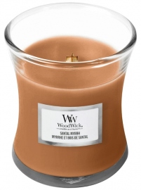 Купить Ароматическая свеча WoodWick Mini Santal Myrrh 85 г в интернет магазине в Киеве: цены, доставка - интернет магазин Д.Магазин