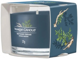 Купить Ароматическая свеча Yankee Candle Mini Bayside Cedar 37 г в интернет магазине в Киеве: цены, доставка - интернет магазин Д.Магазин