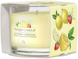 Купить Ароматическая свеча Yankee Candle Mini Iced Berry Lemonade 37 г в интернет магазине в Киеве: цены, доставка - интернет магазин Д.Магазин