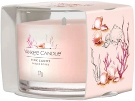 Купить Ароматическая свеча Yankee Candle Mini Pink Sands 37 г в интернет магазине в Киеве: цены, доставка - интернет магазин Д.Магазин