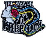 Значок на одяг Yellow Blue «The way of freedom»