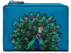 Купить Кошелек Yoshi Peacock Plume Petrol Blue (маленький, синий) в интернет магазине в Киеве: цены, доставка - интернет магазин Д.Магазин