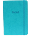 Блокнот Zakrtka A5 (линия, голубой)