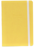 Блокнот Zakrtka A5 (лінія, жовтий)