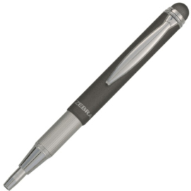 Купить Шариковая ручка Zebra Telescopic Stylus (серая) в интернет магазине в Киеве: цены, доставка - интернет магазин Д.Магазин